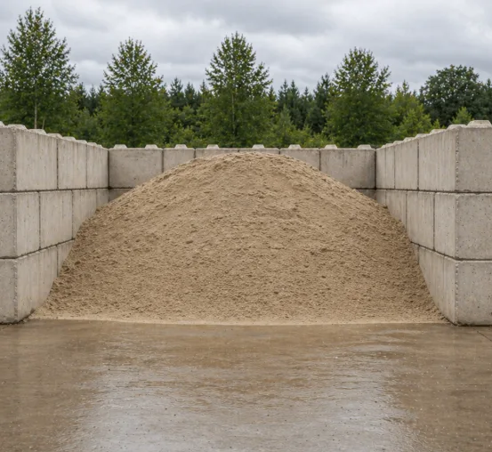 Sand bulk material delivery York County Maine