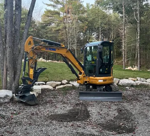 2024 Mini Excavator with hydraulic thumb for rent in York County Maine